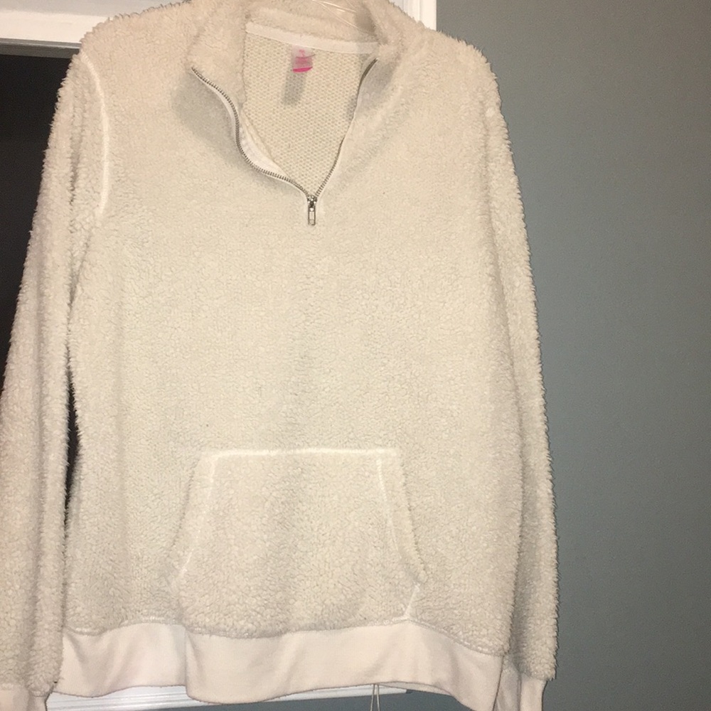 Sherpa style sweater